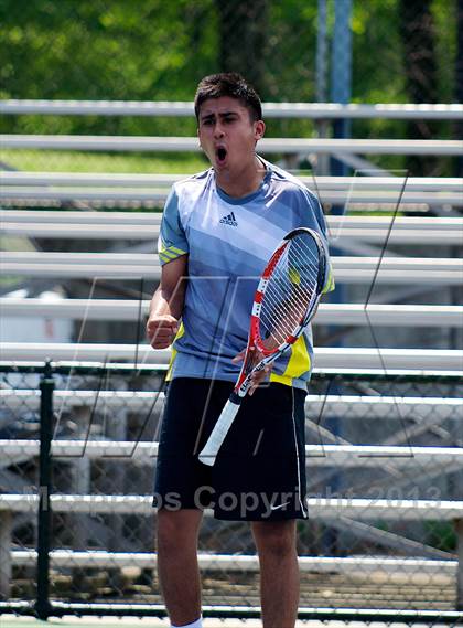 Thumbnail 1 in NYSPHSAA Tennis Championships (Day 2) photogallery.