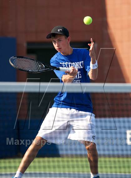 Thumbnail 2 in NYSPHSAA Tennis Championships (Day 2) photogallery.