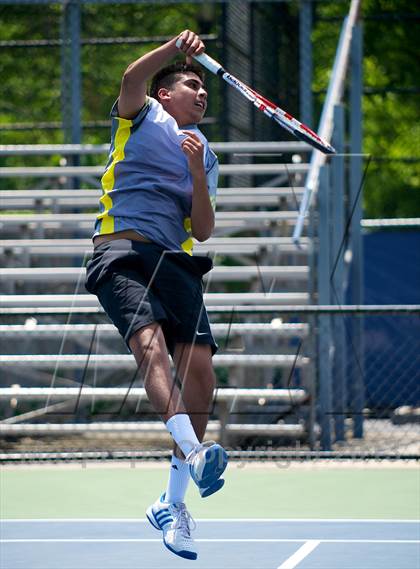 Thumbnail 2 in NYSPHSAA Tennis Championships (Day 2) photogallery.