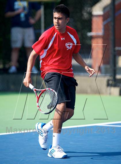 Thumbnail 1 in NYSPHSAA Tennis Championships (Day 2) photogallery.