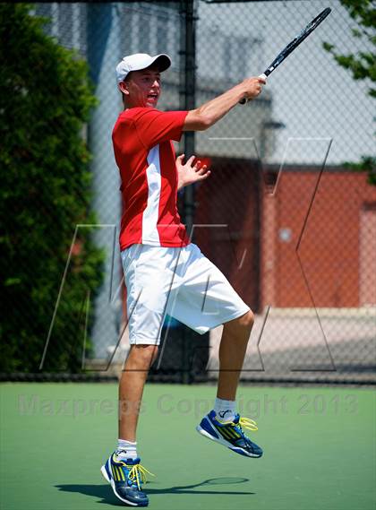 Thumbnail 1 in NYSPHSAA Tennis Championships (Day 2) photogallery.