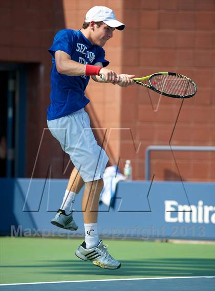 Thumbnail 2 in NYSPHSAA Tennis Championships (Day 2) photogallery.