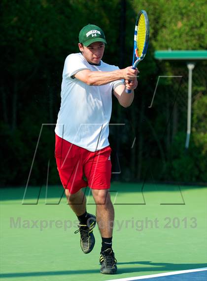 Thumbnail 3 in NYSPHSAA Tennis Championships (Day 2) photogallery.