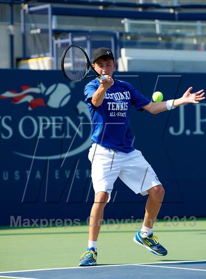 Thumbnail 3 in NYSPHSAA Tennis Championships (Day 2) photogallery.