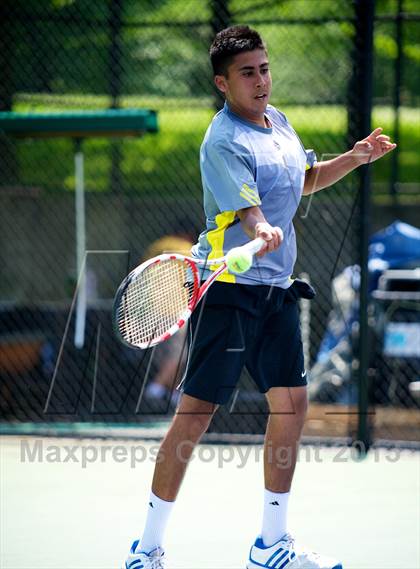 Thumbnail 2 in NYSPHSAA Tennis Championships (Day 2) photogallery.