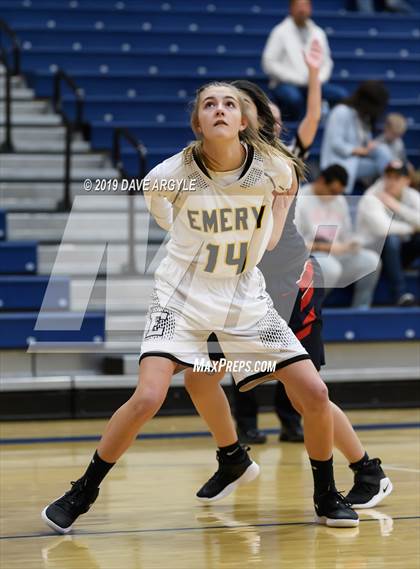 Thumbnail 2 in Emery vs. American Leadership Academy (UHSAA 3A Inter-Region) photogallery.