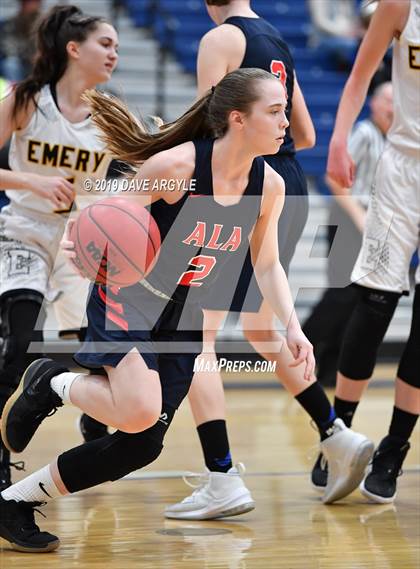 Thumbnail 2 in Emery vs. American Leadership Academy (UHSAA 3A Inter-Region) photogallery.