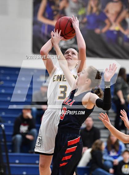 Thumbnail 2 in Emery vs. American Leadership Academy (UHSAA 3A Inter-Region) photogallery.