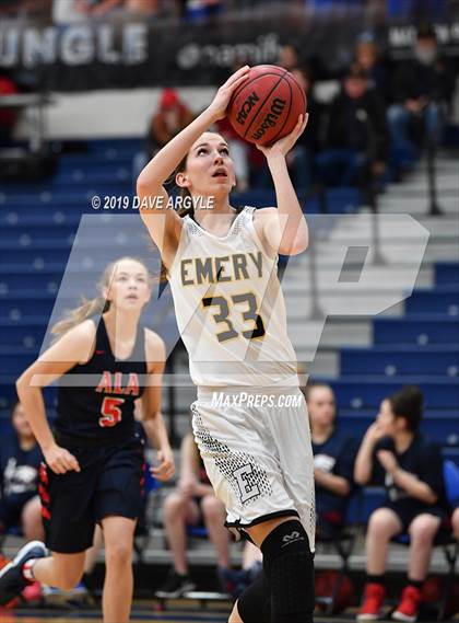 Thumbnail 2 in Emery vs. American Leadership Academy (UHSAA 3A Inter-Region) photogallery.