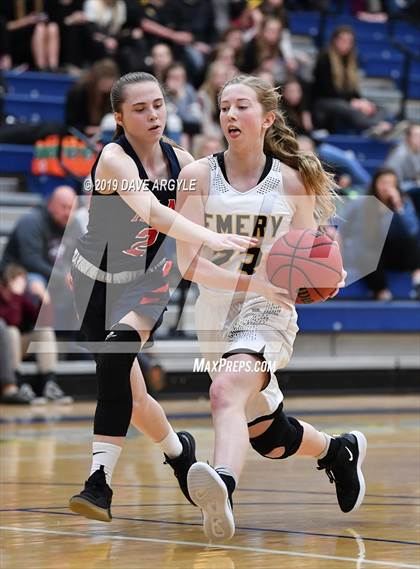 Thumbnail 1 in Emery vs. American Leadership Academy (UHSAA 3A Inter-Region) photogallery.