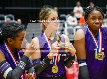 Thumbnail 2 in Neches vs. Harrold (UIL 1A Volleyball Final Medal Ceremony) photogallery.