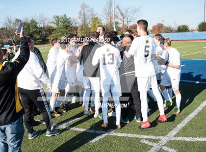 Thumbnail 2 in McQuaid Jesuit vs. Half Hollow Hills West (NYSPHSAA AA Final) photogallery.