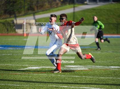 Thumbnail 2 in McQuaid Jesuit vs. Half Hollow Hills West (NYSPHSAA AA Final) photogallery.
