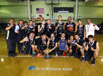 Thumbnail 1 in Marquez vs. Maywood (CIF LA City Section D4 Final) photogallery.