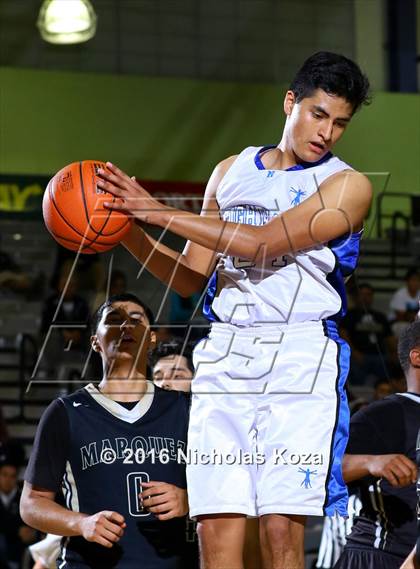 Thumbnail 3 in Marquez vs. Maywood (CIF LA City Section D4 Final) photogallery.