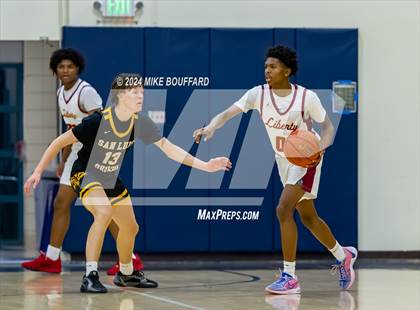 Thumbnail 2 in San Luis Obispo vs Liberty (Santa Barbara Holiday Classic) photogallery.