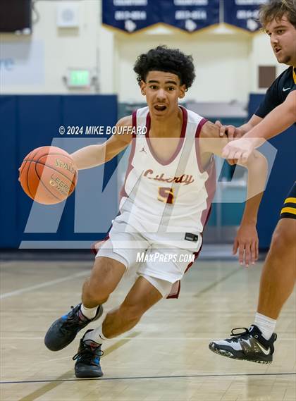 Thumbnail 3 in San Luis Obispo vs Liberty (Santa Barbara Holiday Classic) photogallery.