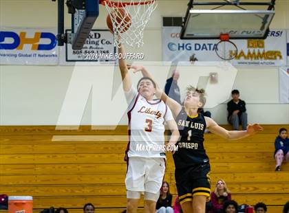 Thumbnail 1 in San Luis Obispo vs Liberty (Santa Barbara Holiday Classic) photogallery.