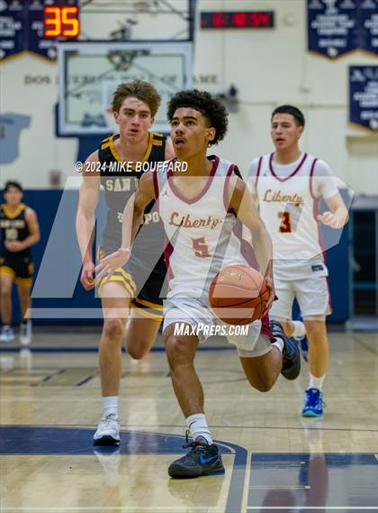Thumbnail 2 in San Luis Obispo vs Liberty (Santa Barbara Holiday Classic) photogallery.