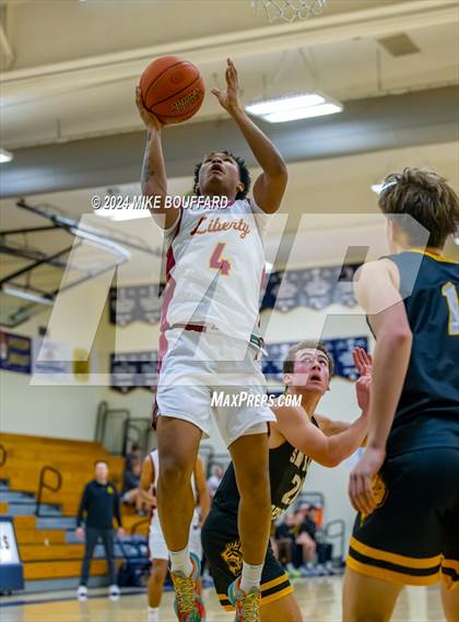 Thumbnail 2 in San Luis Obispo vs Liberty (Santa Barbara Holiday Classic) photogallery.