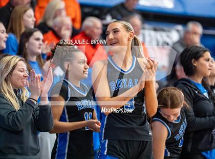 Thumbnail 3 in Hamilton Southeastern vs. Valparaiso (IHSAA 4A Frankfort Semi-State) photogallery.