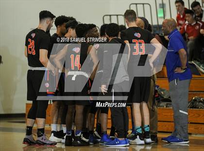 Thumbnail 3 in San Leandro vs. St. Joseph Notre Dame (Modesto Christian Holiday Hoops Classic) photogallery.