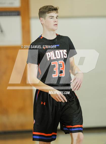 Thumbnail 2 in San Leandro vs. St. Joseph Notre Dame (Modesto Christian Holiday Hoops Classic) photogallery.