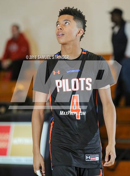 Thumbnail 2 in San Leandro vs. St. Joseph Notre Dame (Modesto Christian Holiday Hoops Classic) photogallery.