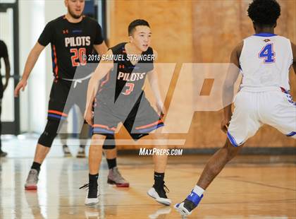Thumbnail 2 in San Leandro vs. St. Joseph Notre Dame (Modesto Christian Holiday Hoops Classic) photogallery.