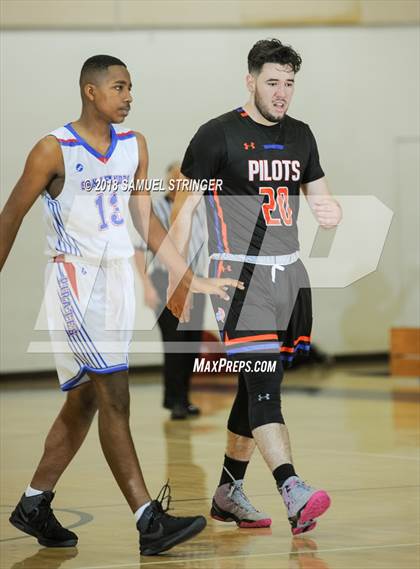Thumbnail 3 in San Leandro vs. St. Joseph Notre Dame (Modesto Christian Holiday Hoops Classic) photogallery.