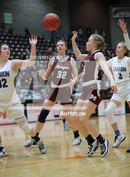 Thumbnail 3 in Morgan vs. Carbon (UHSAA 3A Semifinal) photogallery.