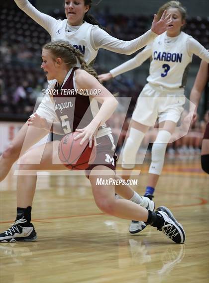 Thumbnail 1 in Morgan vs. Carbon (UHSAA 3A Semifinal) photogallery.
