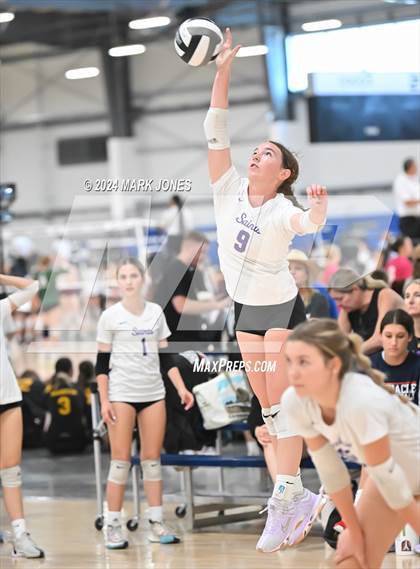 Thumbnail 1 in Notre Dame Prep vs. Centennial (Nike TOC Southwest) photogallery.