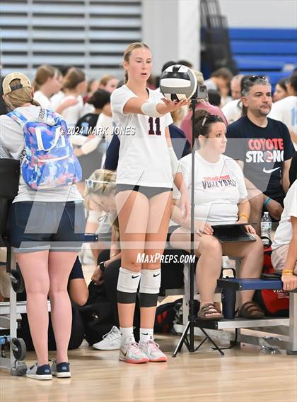 Thumbnail 1 in Notre Dame Prep vs. Centennial (Nike TOC Southwest) photogallery.