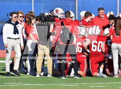 Thumbnail 1 in Grapevine Faith Christian vs. Trinity Christian (TAPPS Division 2 Semifinal) photogallery.