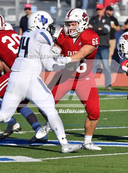 Thumbnail 2 in Grapevine Faith Christian vs. Trinity Christian (TAPPS Division 2 Semifinal) photogallery.