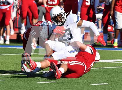 Thumbnail 3 in Grapevine Faith Christian vs. Trinity Christian (TAPPS Division 2 Semifinal) photogallery.