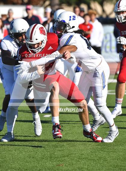 Thumbnail 2 in Grapevine Faith Christian vs. Trinity Christian (TAPPS Division 2 Semifinal) photogallery.