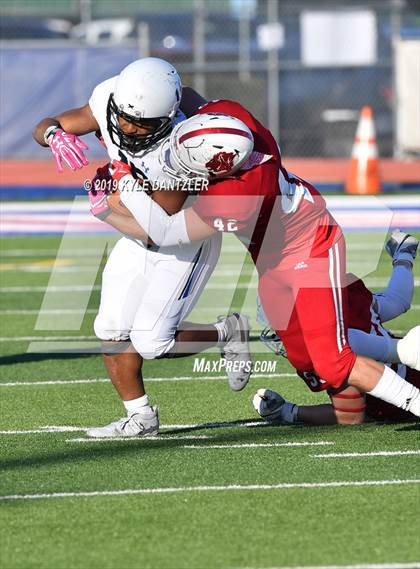 Thumbnail 3 in Grapevine Faith Christian vs. Trinity Christian (TAPPS Division 2 Semifinal) photogallery.