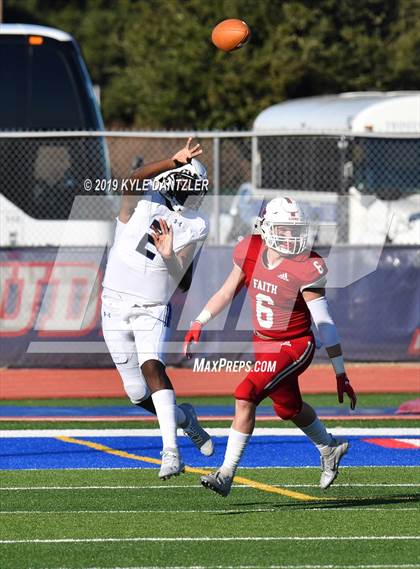 Thumbnail 1 in Grapevine Faith Christian vs. Trinity Christian (TAPPS Division 2 Semifinal) photogallery.