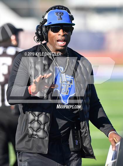 Thumbnail 2 in Grapevine Faith Christian vs. Trinity Christian (TAPPS Division 2 Semifinal) photogallery.