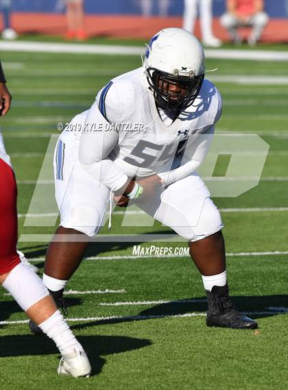 Thumbnail 2 in Grapevine Faith Christian vs. Trinity Christian (TAPPS Division 2 Semifinal) photogallery.