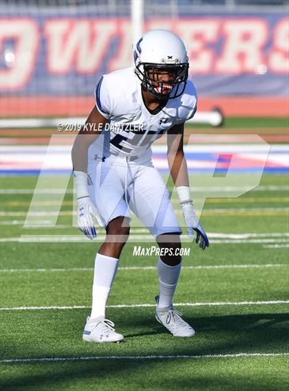 Thumbnail 2 in Grapevine Faith Christian vs. Trinity Christian (TAPPS Division 2 Semifinal) photogallery.