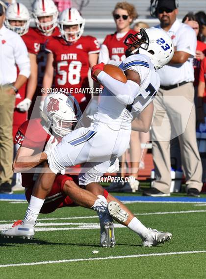 Thumbnail 3 in Grapevine Faith Christian vs. Trinity Christian (TAPPS Division 2 Semifinal) photogallery.