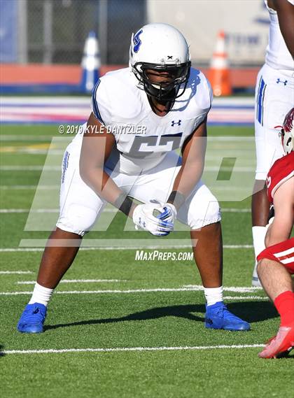 Thumbnail 2 in Grapevine Faith Christian vs. Trinity Christian (TAPPS Division 2 Semifinal) photogallery.