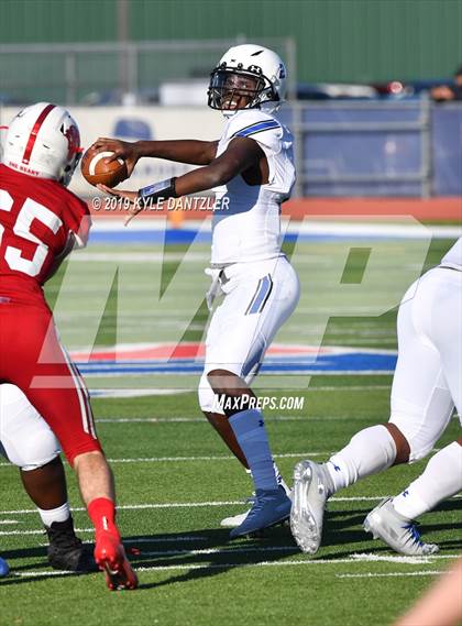 Thumbnail 2 in Grapevine Faith Christian vs. Trinity Christian (TAPPS Division 2 Semifinal) photogallery.