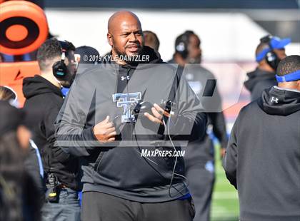 Thumbnail 2 in Grapevine Faith Christian vs. Trinity Christian (TAPPS Division 2 Semifinal) photogallery.