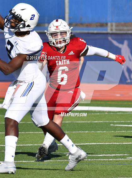 Thumbnail 3 in Grapevine Faith Christian vs. Trinity Christian (TAPPS Division 2 Semifinal) photogallery.