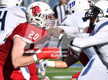 Thumbnail 1 in Grapevine Faith Christian vs. Trinity Christian (TAPPS Division 2 Semifinal) photogallery.