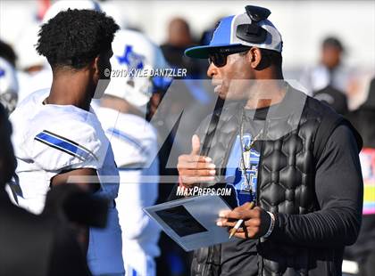 Thumbnail 2 in Grapevine Faith Christian vs. Trinity Christian (TAPPS Division 2 Semifinal) photogallery.